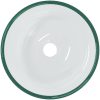 Handfat härdat glas transparent vidaXL 30 x 12 cm – miniatyr 3