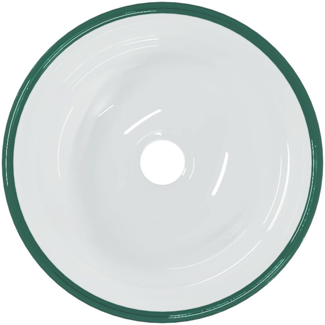 Handfat härdat glas transparent vidaXL 30 x 12 cm – bild 3