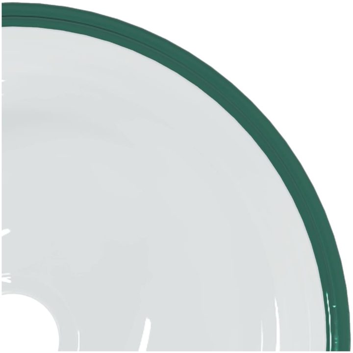 Handfat härdat glas transparent vidaXL 30 x 12 cm – bild 4