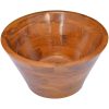 Handfat i massiv teak Φ40x20 cm vidaXL – miniatyr 3