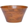 Handfat i massiv teak Φ40x20 cm vidaXL – miniatyr 1