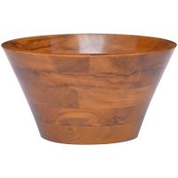Handfat i massiv teak Φ40x20 cm vidaXL