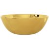 Handfat keramik guld vidaXL 28 x 10 cm – miniatyr 5
