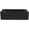 Handfat keramik rektangulär svart 41x30x12 cm vidaXL – miniatyr 5