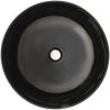 Handfat keramik rund svart 41,5x13,5 cm vidaXL – miniatyr 3