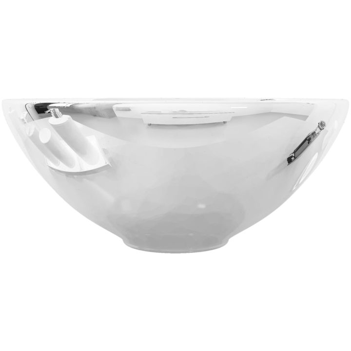 Handfat keramik silver vidaXL 32.5 x 14 cm – bild 4