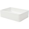 Handfat keramik vit 41x30x12 cm vidaXL – miniatyr 3