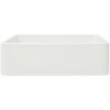 Handfat keramik vit 41x30x12 cm vidaXL – miniatyr 4