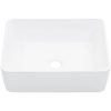 Handfat keramik vit vidaXL 40 x 30 x 13 cm – miniatyr 2