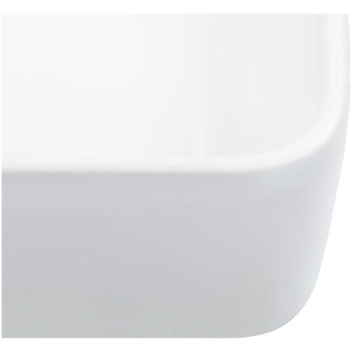 Handfat keramik vit vidaXL 40 x 30 x 13 cm – bild 5