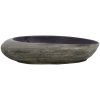 Handfat lila och grå oval keramik vidaXL 59 x 40 x 14 cm – miniatyr 3