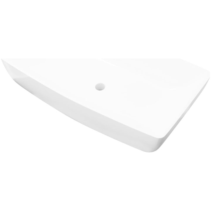 Handfat Mälaren 71x39cm vit vidaXL – bild 2
