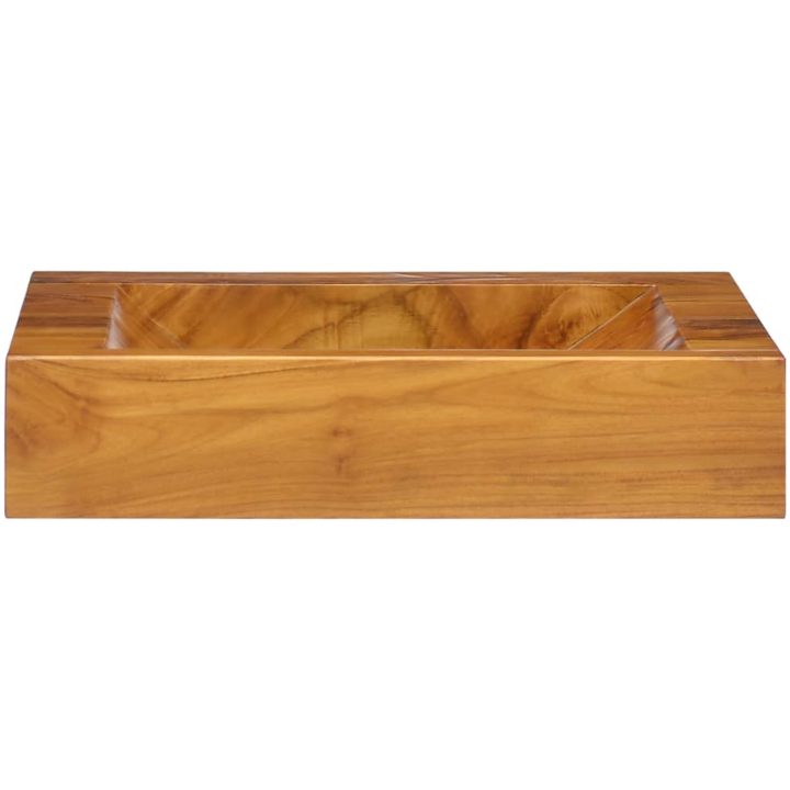 Handfat massiv teak 50x35x10 cm vidaXL – bild 2