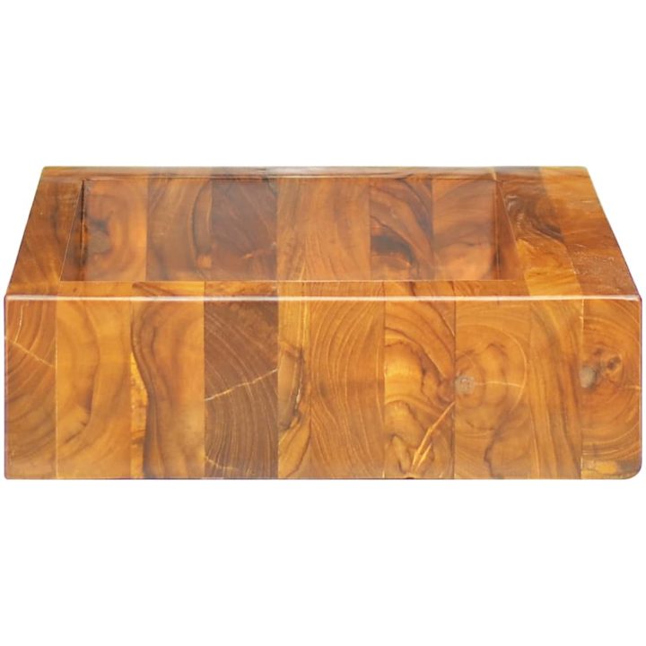 Handfat massiv teak 50x35x10 cm vidaXL – bild 6