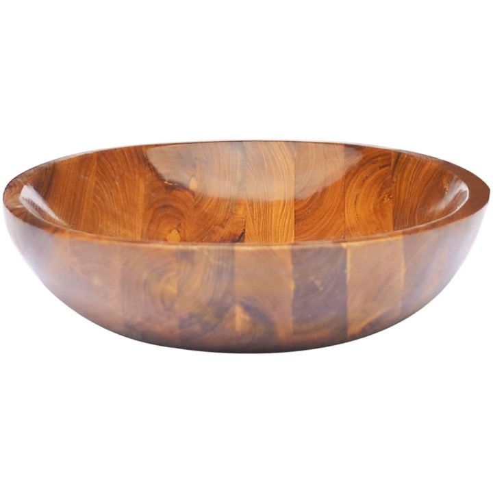 Handfat massiv teak 60x40x10 cm vidaXL – bild 3