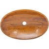 Handfat massiv teak 60x40x10 cm vidaXL – miniatyr 5