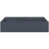 Handfat mineralgjuten/marmor antracit vidaXL 50 x 38 x 11 cm – miniatyr 4