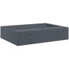 Handfat mineralgjuten/marmor antracit vidaXL 50 x 38 x 11 cm – miniatyr 6