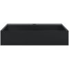 Handfat mineralgjuten/marmor matt svart vidaXL 50 x 38 x 11 cm – miniatyr 4