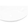 Handfat ovalt 40 x 33 cm keramisk vit vidaXL – miniatyr 4
