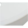 Handfat rund keramik vit 42x12 cm vidaXL – miniatyr 4