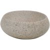 Handfat sand oval keramik vidaXL 59 x 40 x 15 cm – miniatyr 5