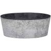 Handfat svart ⌀40x15 cm marmor vidaXL – miniatyr 2