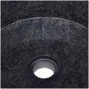 Handfat svart ⌀40x15 cm marmor vidaXL – miniatyr 5