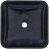 Handfat svart 40x40x10 cm marmor vidaXL – miniatyr 11