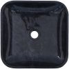 Handfat svart 40x40x10 cm marmor vidaXL – miniatyr 9