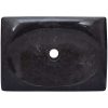 Handfat svart 50x35x10 cm marmor vidaXL – miniatyr 5