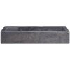 Handfat svart 58x39x10 cm marmor vidaXL – miniatyr 3