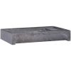Handfat svart 58x39x10 cm marmor vidaXL – miniatyr 5