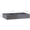 Handfat svart 58x39x10 cm marmor vidaXL – miniatyr 8