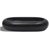 Handfat svart keramisk oval vidaXL – miniatyr 3