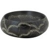 Handfat svart oval keramik vidaXL 59 x 40 x 15 cm – miniatyr 5