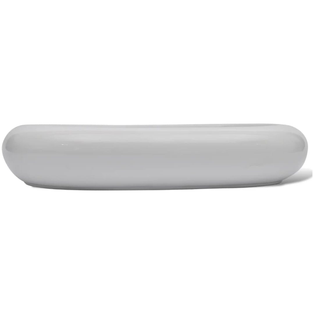 Handfat Vänern 63x42cm vit vidaXL – bild 5