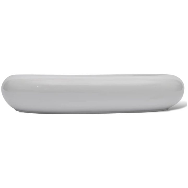 Handfat Vänern 63x42cm vit vidaXL – bild 5