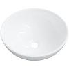 Handfat vit 28x28x10 cm keramik vidaXL – miniatyr 2