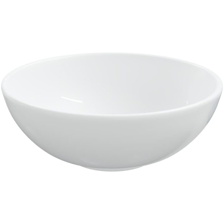 Handfat vit 28x28x10 cm keramik vidaXL – bild 5