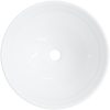 Handfat vit 28x28x10 cm keramik vidaXL – miniatyr 6