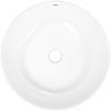 Handfat vit 44x17 cm keramik rund vidaXL – miniatyr 6