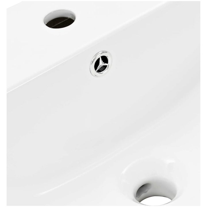 Handfat Vit Glaserad keramik vidaXL 56 x 48 x 42 cm – bild 2