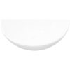 Handfat vit keramik rund vidaXL 32.5 x 14 cm – miniatyr 2