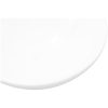 Handfat vit keramik rund vidaXL 32.5 x 14 cm – miniatyr 3