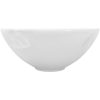 Handfat vit keramik rund vidaXL 32.5 x 14 cm – miniatyr 4