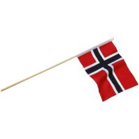HANDFLAGGA NORSK 28X20CM
