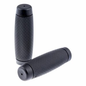 Handgrips Diamond cut Black for ⌀22 mm (7/8")