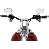 Handlebar Assembly - Internal Wiring - 9" - Chrome