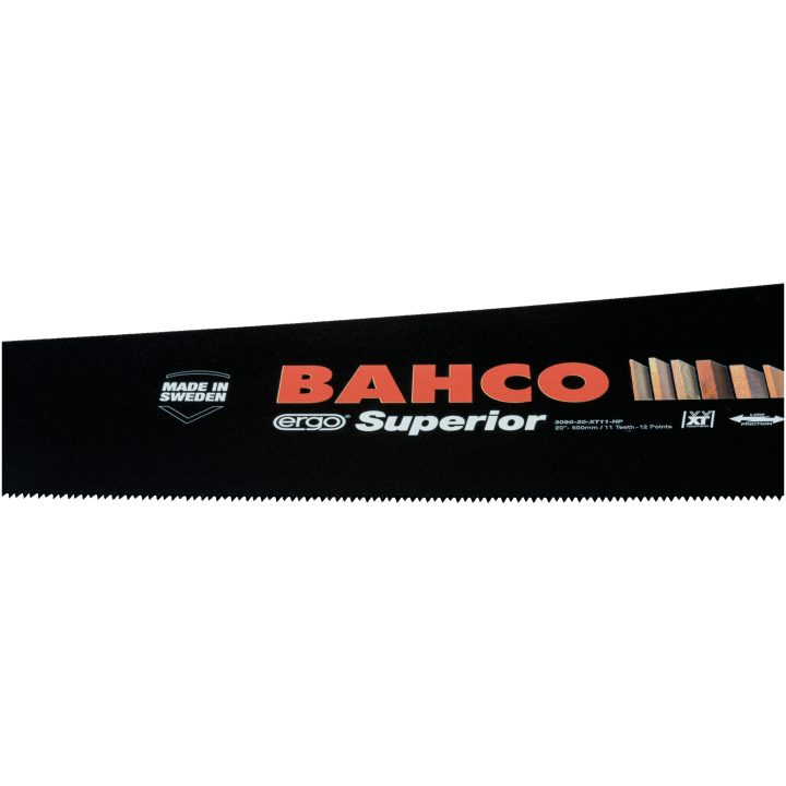 HANDSÅG SUPERIOR 20" FINTANDAD (4 pack) BAHCO – bild 2